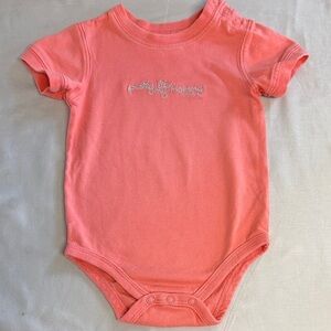 Roots - Coral Kids Short sleeve Bodysuit/onesie Shirt